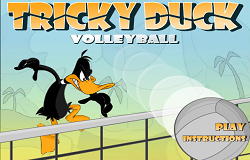 Volei cu Daffy Duck
