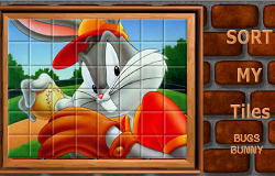 Puzzle cu Bugs Bunny
