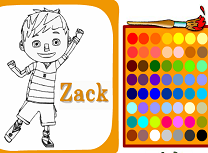 Zack si Quack de Colorat