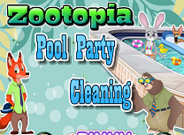 Zootopia Curatenie la Piscina