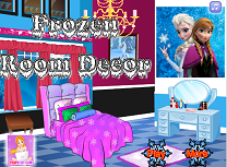 Ana si Elsa Decoreaza Camera