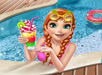 Printesa de Gheata Petrecere la Piscina