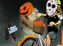 Baiatul cu Ziare de Halloween