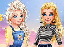Barbie si Elsa Modele de Toamna