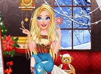 Barbie Machiaje de Craciun in Trend