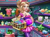 Mamica Merge la Cumparaturi