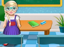 Bebelusa Elsa Decoreaza Scoala