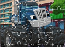 Blaze si Masinile Monstru Jigsaw
