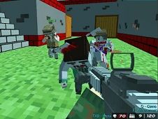 Blocky Gun Warfare Impuscati Zombie