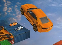 Cascadorii cu Masini pe Rampa