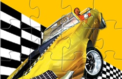 Puzzle cu Taxi