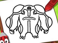 Copiii Coloreaza cu Ben 10