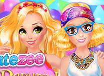 Cutezee si Rapunzel Provocare la Festival