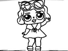 Easy Kids Coloring Book