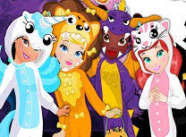 Gasca de Animale de Halloween