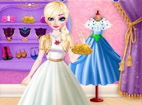 Elsa Incercarea de Imbracat