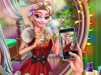 Elsa Selfie de Anul Nou