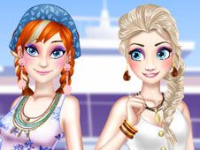 Elsa si Anna Vacanta de Primavara