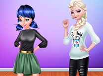 Elsa si Buburuza la Facultate