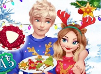 Elsa si Jack Craciun Magic Impreuna