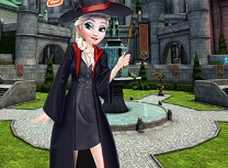 Elsa Prima zi la Hogwarts