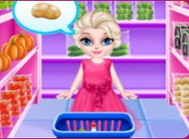 Bebelusa Elsa in Bucatarie