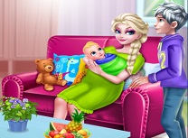 Elsa si Jack Frost au Bebelus