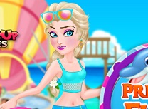 Printesa Elsa Merge la Aquapark