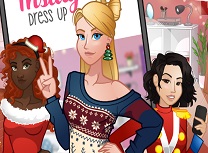 Fete pe Instagram Haine de Craciun