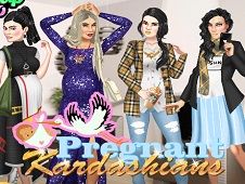 Fetele Kardashian Insarcinate de Imbracat