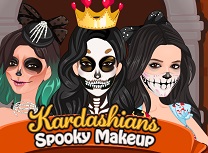 Surorile Kardashian Machiaj de Speriat