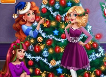 Craciunul Girlsplay Decoreaza Bradul