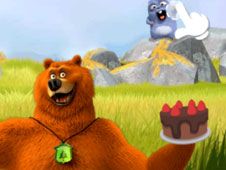 Grizzy si Lemmingii Bataie cu Tort