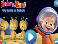 Masha si Ursul cu Extraterestrii