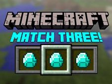 Minecraft Trei in Linie