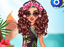 Moana Stilul cu Flori Tropicale
