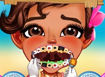 Bebelusa Moana la Dentist
