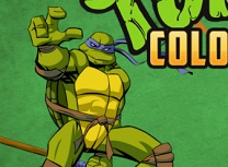 Testoasele Ninja Carte de Colorat