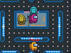 Pac-Man cu Among Us