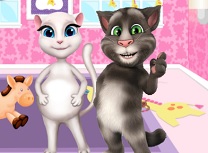 Pisica Insarcinata Decoreaza Camera