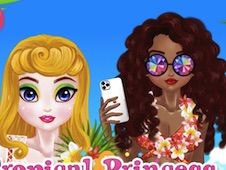 Printesa Tropicala si Printesa Rosehip Costume de Baie Noi