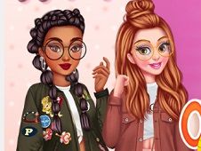 Printese Jachete Oversized 