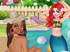 Printese Relaxare la Piscina