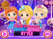 Printese Bebelus Stilul Rock N Royals