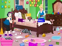 Printese Curatenie in Camera de Anul Nou