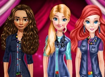 Printese Stil Fashion cu Blugi