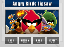 Puzzle cu Angry Birds