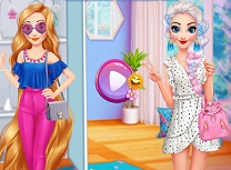 Elsa si Rapunzel Amintiri de Vara