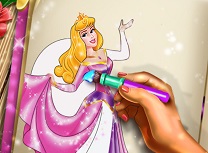 Printesa Adormita Carte de Colorat