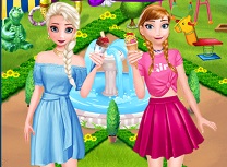 Surorile Frozen Inghetata de Vara